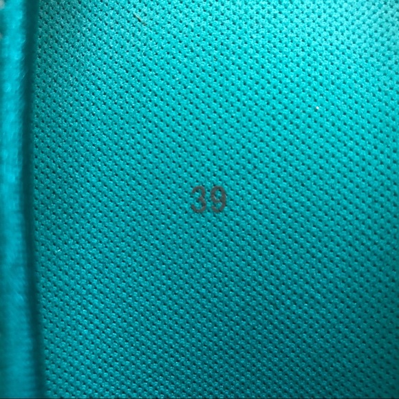 ECCO Womens Teal Blue Ballet Flats Size 8 Vacation Comfort Shoe - Picture 7 of 9